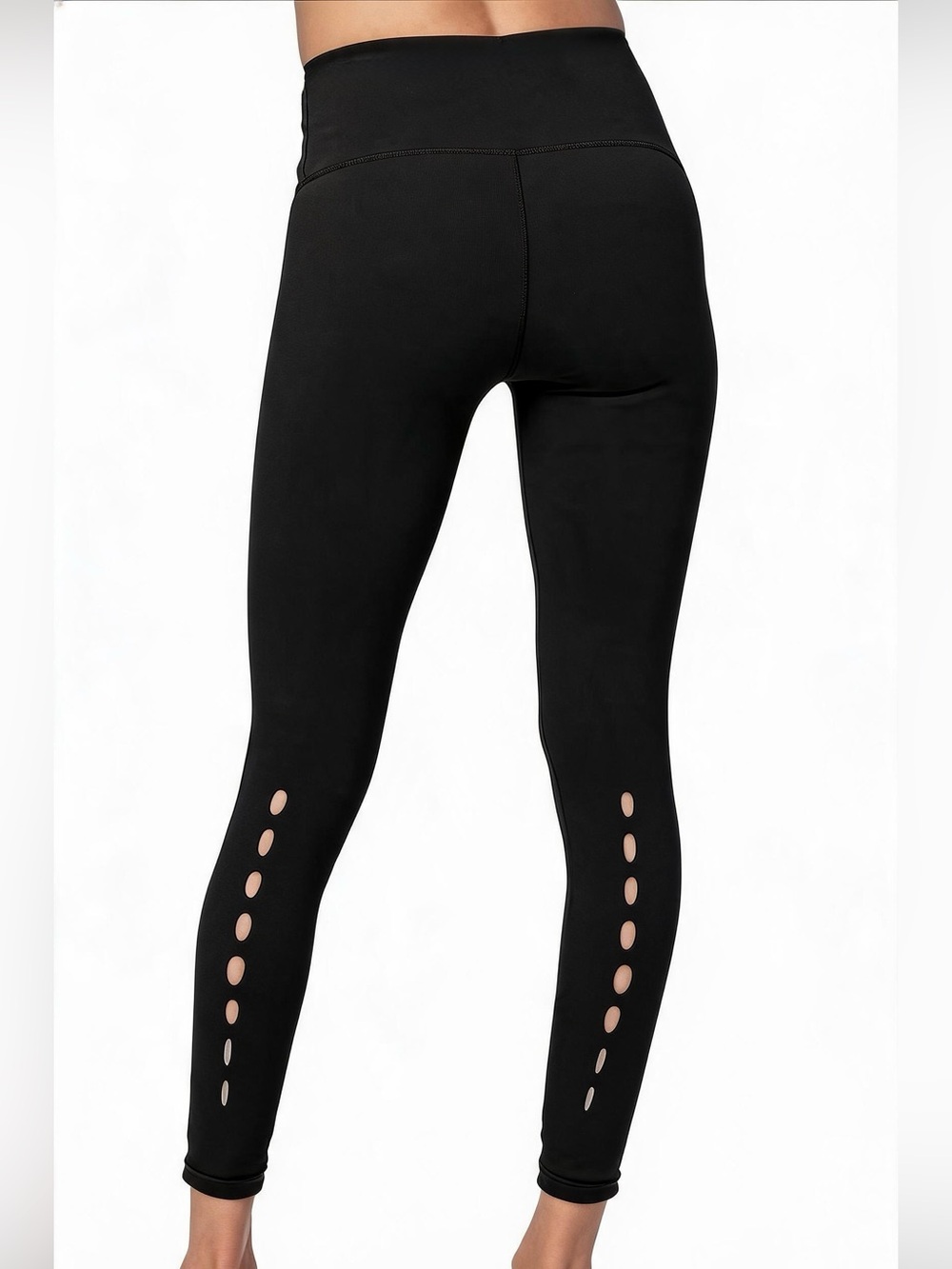 WHISPER Tara Odyssey yoga legging with slit calves